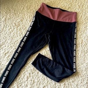 VS Pink Leggings 🩷Yoga Logo